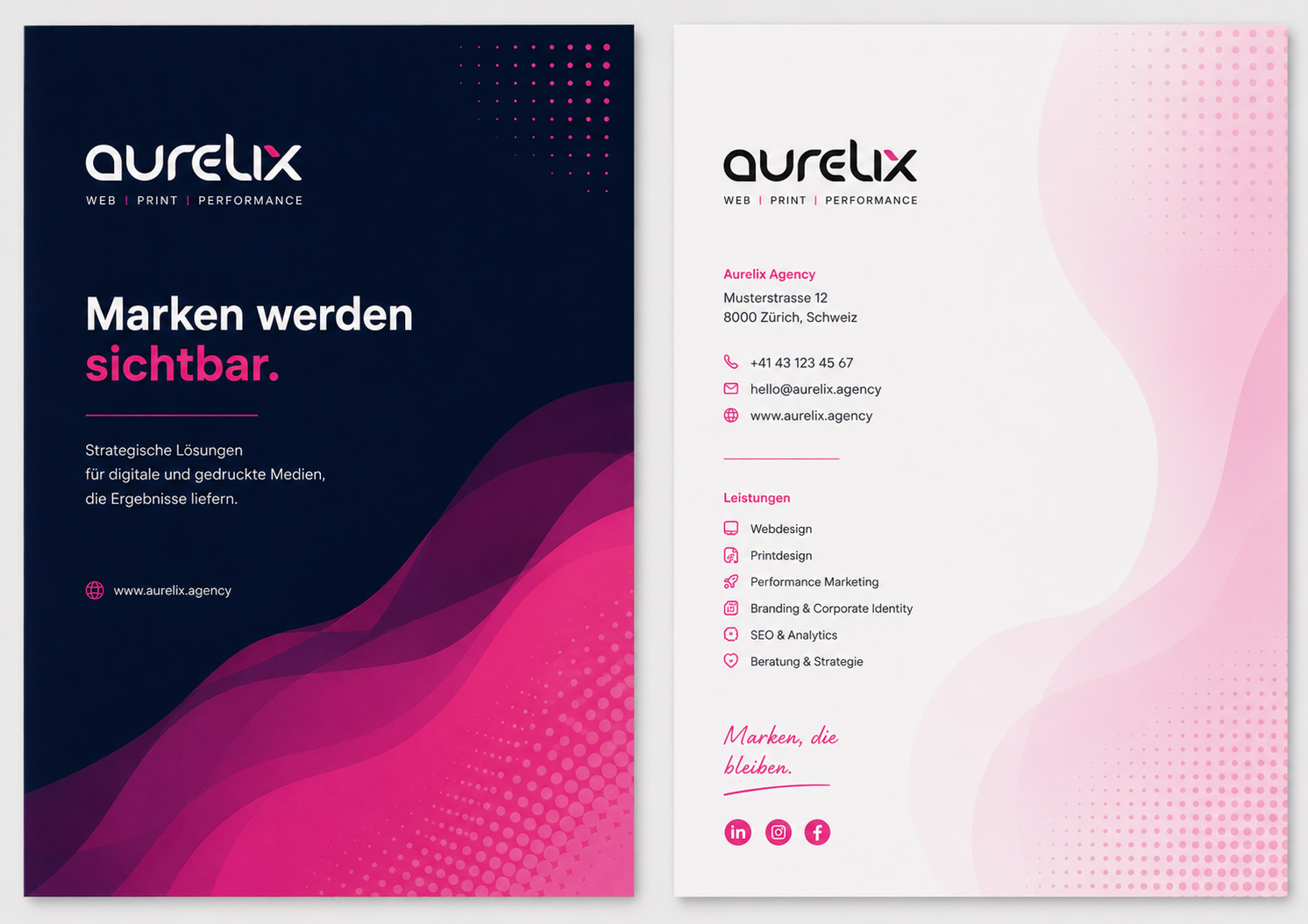 Corporate-Identity Beispielseite