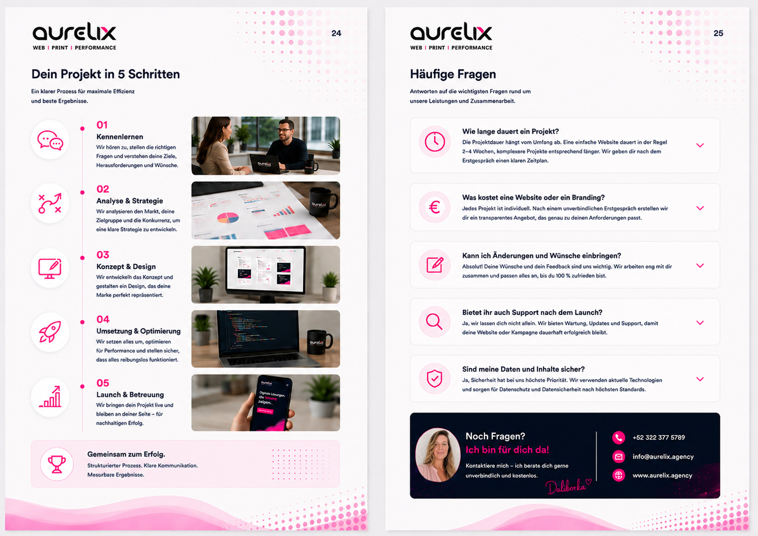 Corporate-Identity Beispielseite