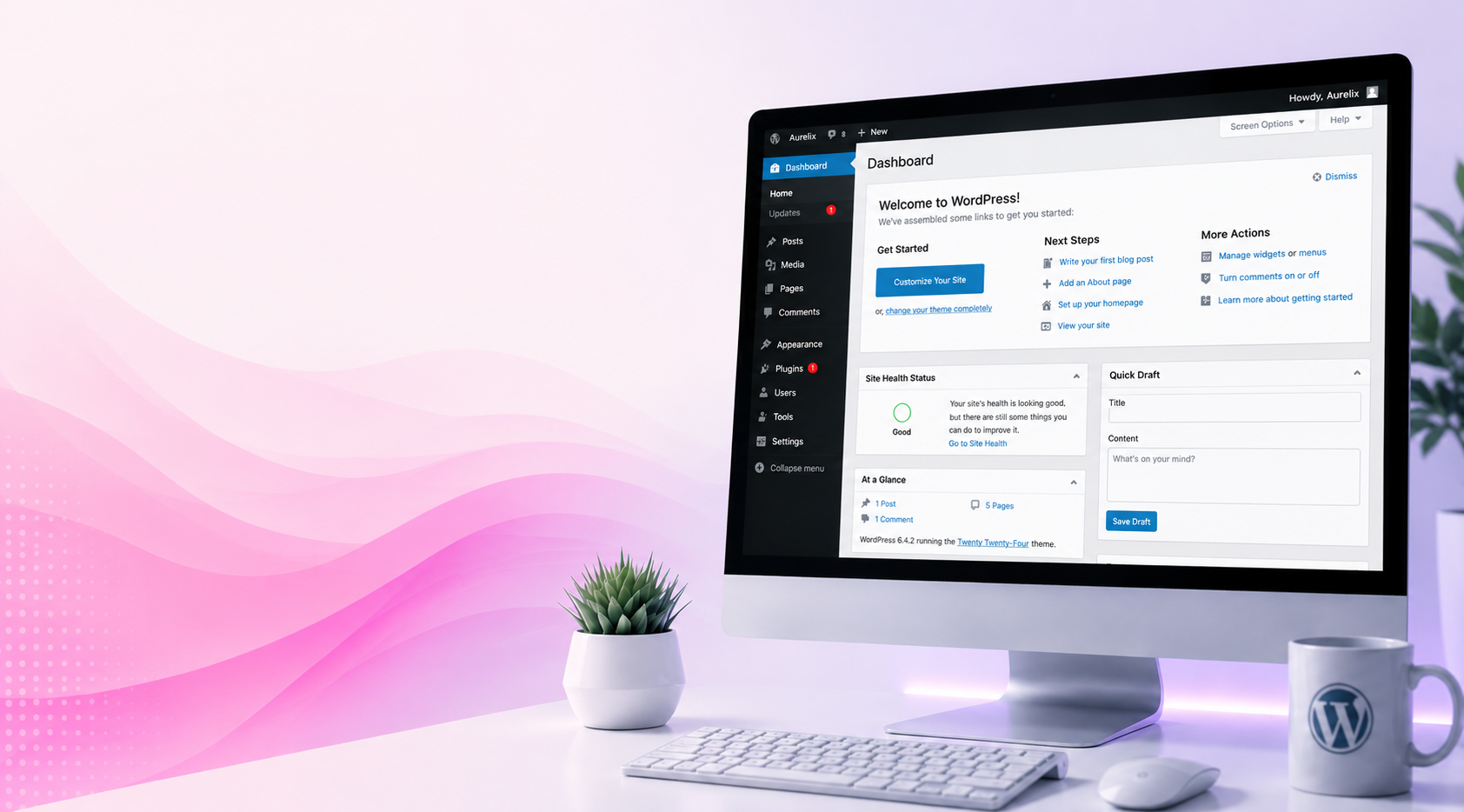 Web Development Header