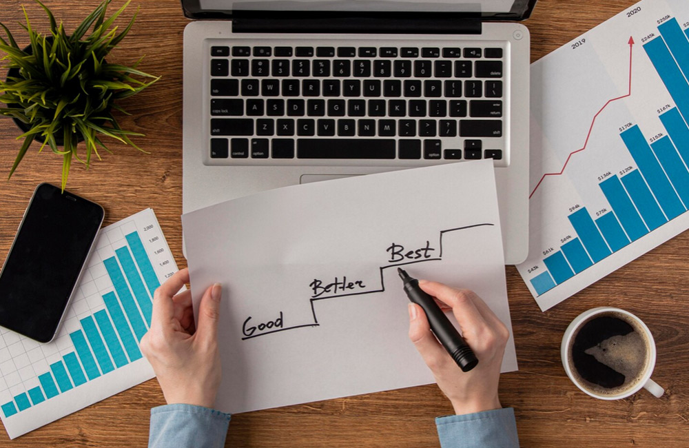 Conversion-optimierter Aufbau