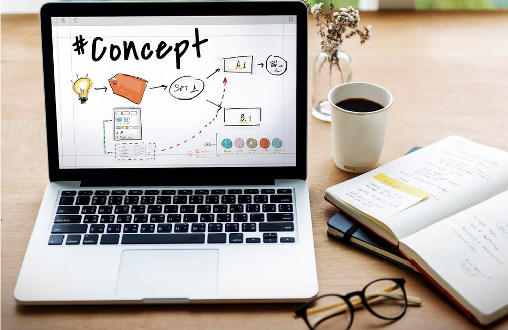 Webseitenaufbau für kleine Unternehme