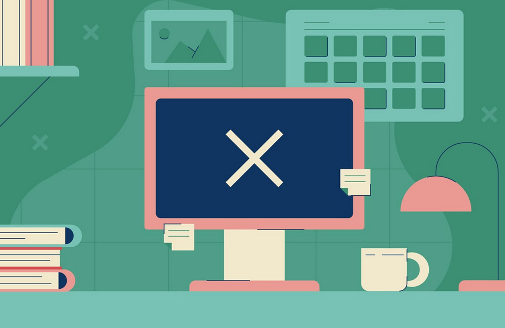 Veraltetes Webdesign