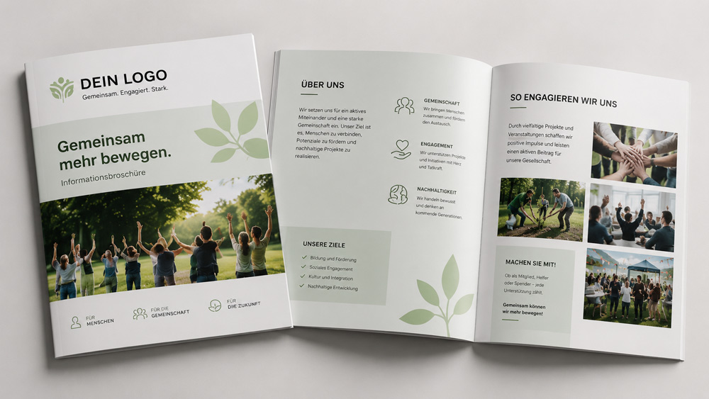 Vereins- und Informationsbroschüre