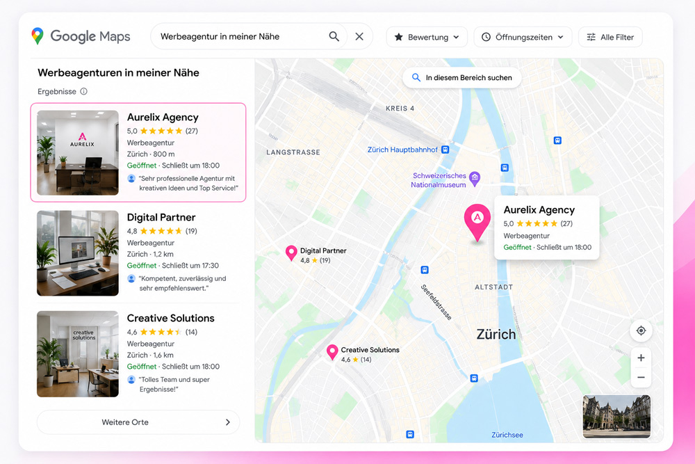 Google Maps & Lokale Präsenz