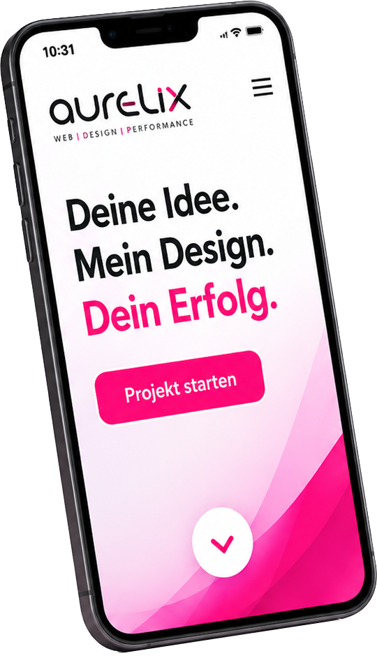 Aurelix Mobile Ansicht