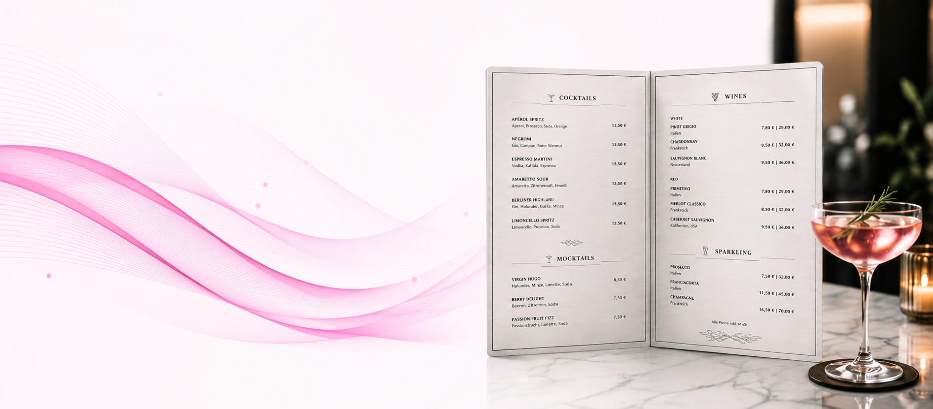 CTA Menu