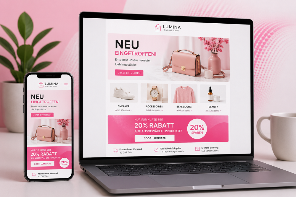 Newsletter Onlineshop