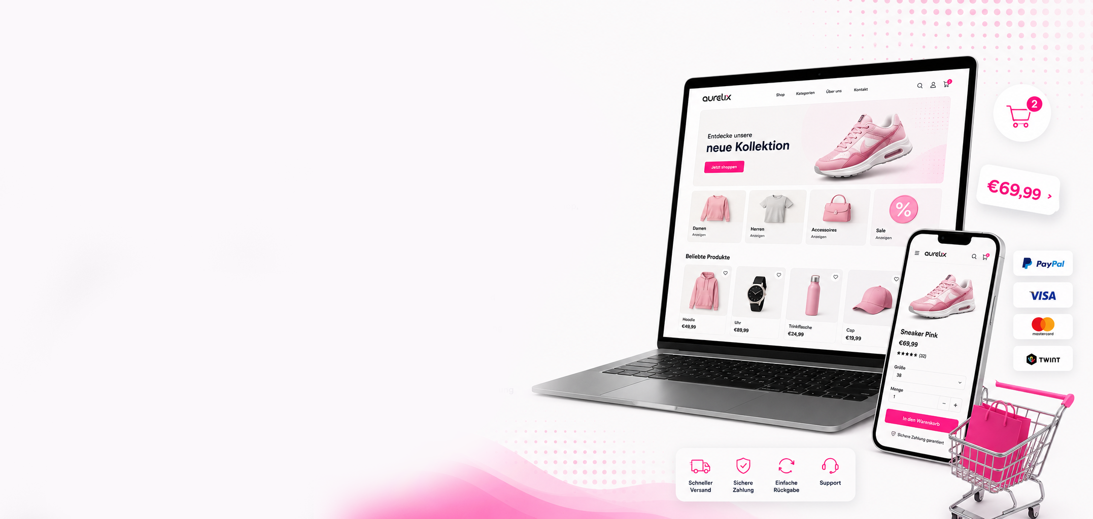 Header Onlineshop