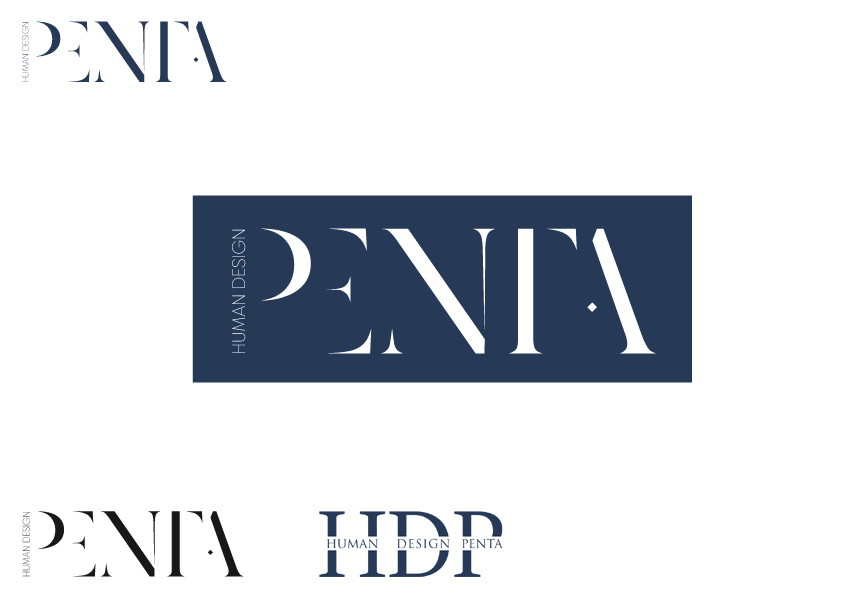 Logo Human Design Penta Logo Human Design Penta