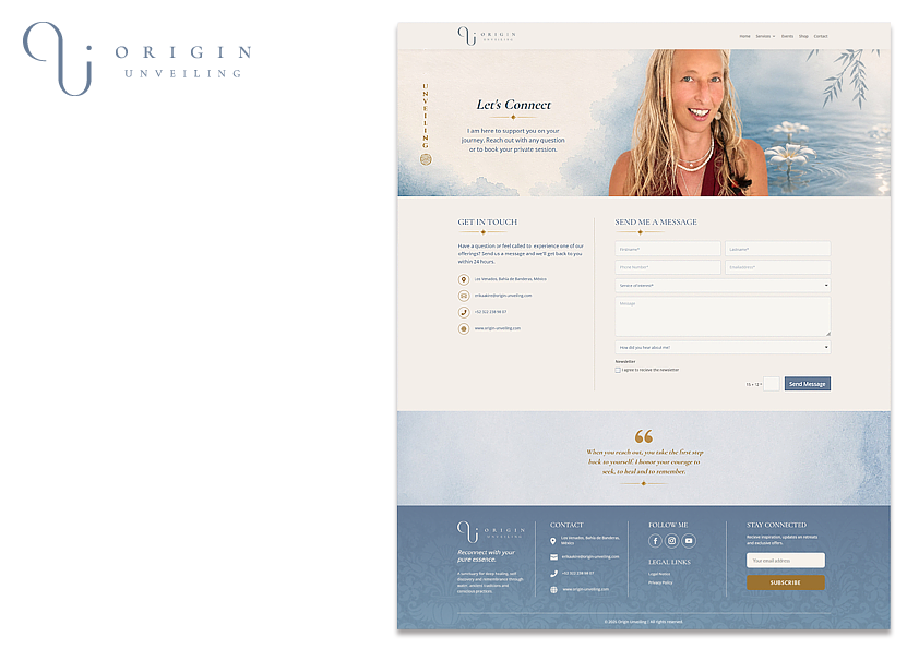 Origin Unveiling